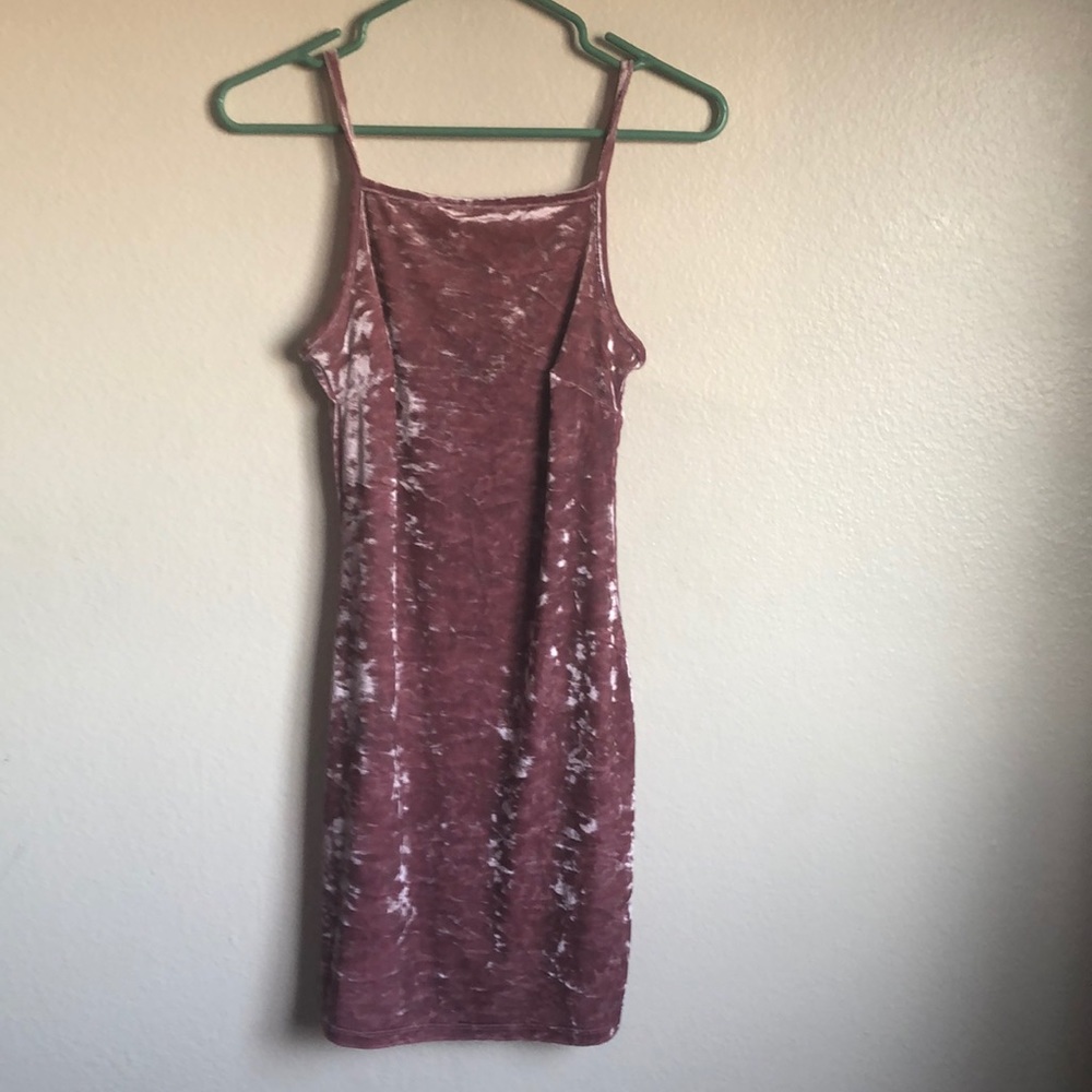 Mauve pink cocktail dress